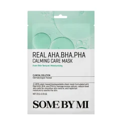Some By Mi Real AHA BHA PHA Calming Care Mask, 1 stk* Hudpleje