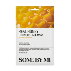 Hot Some By Mi Real Honey Luminous Care Mask, 1 stk