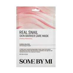 Some By Mi Real Snail Skin Barrier Care Mask, 1 stk* Ansigtspleje|Hudpleje