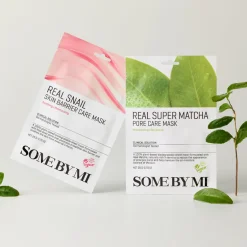 Some By Mi Real Snail Skin Barrier Care Mask, 1 stk* Ansigtspleje|Hudpleje
