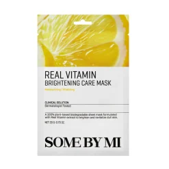 Some By Mi Real Vitamin Brightening Care Mask, 1 stk* Hudpleje