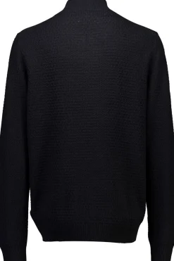 Best Bison Recycle Structure Zip Cardigan, , L Black