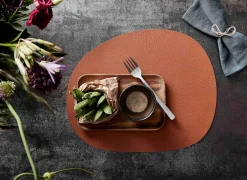 Sale RAW Recycled Buffalo Dækkeserviet, , 33,5x41 cm Cinnamon Brown