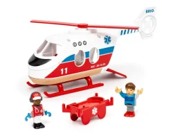 BRIO Redningshelikopter*Børn Tog, Biler & Skibe