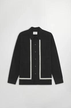 Clearance NN. 07 Reed EMB Overshirt, , XL Black