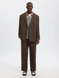Clearance Selected Homme Regari Wool Blend Overshirt, , XL Egret