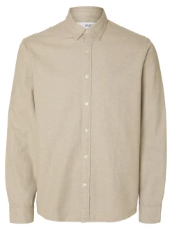 Selected Homme Regnoah Brushed Twist Skjorte, , L* Skjorter
