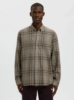 Selected Homme Regnoah Mix Skjorte, , M* Skjorter