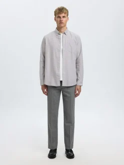 Clearance Selected Homme Regrick Skjorte, , XL Morel Stripes