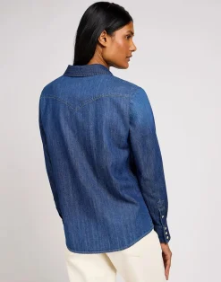 Outlet Lee Regular Western Skjorte, , XL Through The Woods