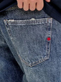 New R.D.D. Royal Denim Division Relaxed Royal 144 Jeans, , W36/L34 Dark Blue Denim