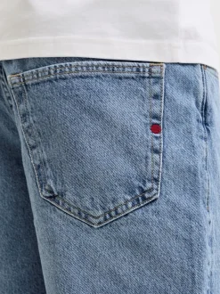 Sale R.D.D. Royal Denim Division Relaxed Royal Shorts, , XXL Light Blue Denim