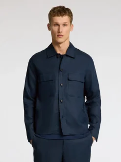 Selected Homme Relaxed-Wyatt Linen Overshirt, , 54* Overshirts