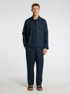 Selected Homme Relaxed-Wyatt Linen Overshirt, , 54* Overshirts