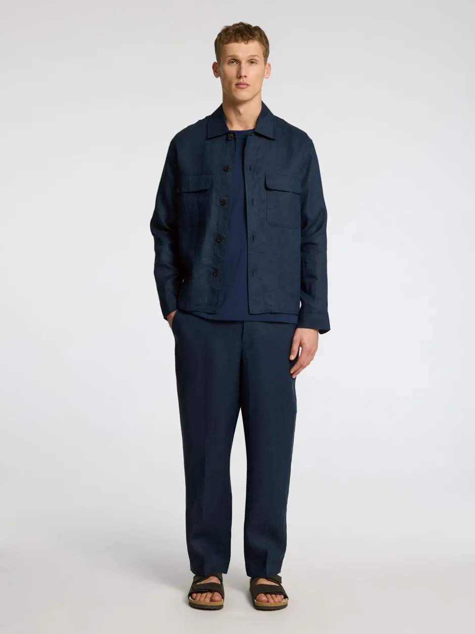Selected Homme Relaxed-Wyatt Linen Overshirt, , 54* Overshirts