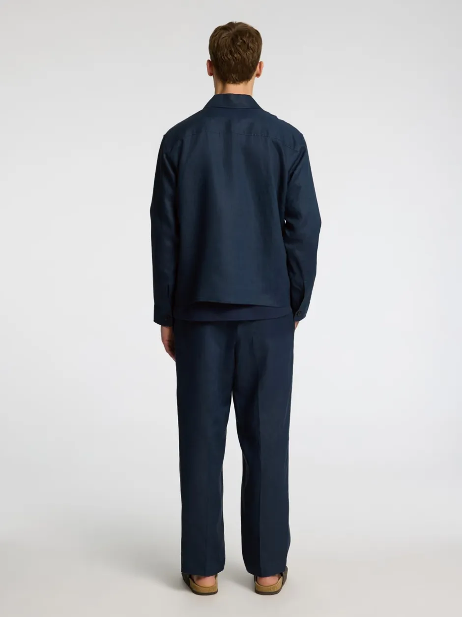 Selected Homme Relaxed-Wyatt Linen Overshirt, , 54* Overshirts