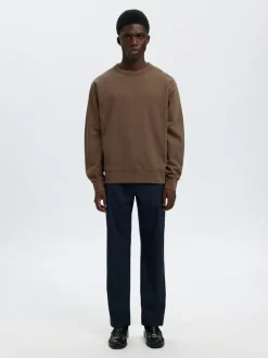 Selected Homme Relaxluke Crew Neck Sweatshirt, , XL* Sweatshirts & Trøjer