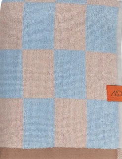 Best Mette Ditmer Retro Håndklæde, , 50x90 cm Lyseblå