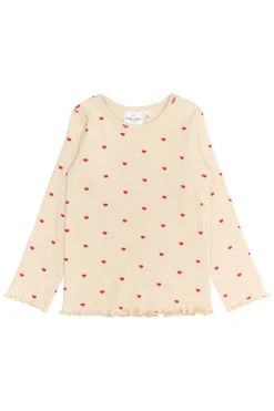 THE NEW Rhea Rib Bluse, , 104 cm*Børn Bluser