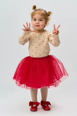 THE NEW Rhea Rib Bluse, , 104 cm*Børn Bluser