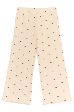 THE NEW Rhea Wide Rib Bukser, , 104 cm*Børn Bukser & Leggings