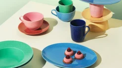Lyngby Porcelæn Rhombe Color Krus, Mørk Blå, 33 cl* Krus & Kopper