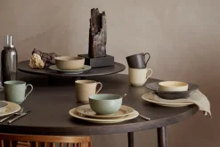 Hot Lyngby Porcelæn Rhombe Earth Krus, , 39 cl Marble