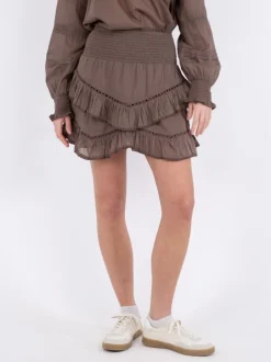 Best Neo Noir Ricki S Voile Nederdel, , 38 Light Brown