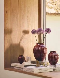 Knabstrup Riflet Vase,* Stue|Vaser & Urtepotteskjulere