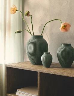 Knabstrup Riflet Vase,* Stue
