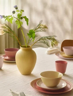 Knabstrup Riflet Vase,* Vaser & Urtepotteskjulere