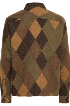 Best Solid Riker Overshirt, , S Ivy Green