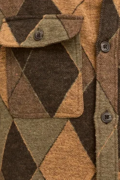 Best Solid Riker Overshirt, , S Ivy Green