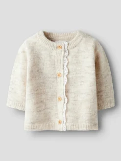 Outlet Name It Rikimmi Cardigan, , 86 cm Peyote Melange