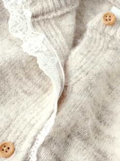 Outlet Name It Rikimmi Cardigan, , 86 cm Peyote Melange