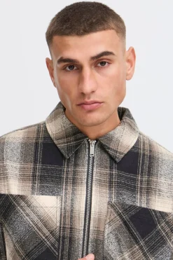 Sale Solid Rikki Overshirt, , L Slate Black