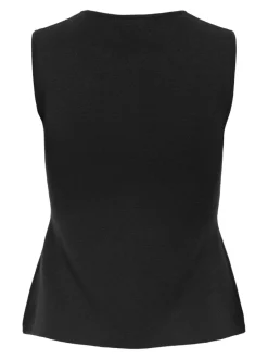 Hot JDY Riley Zip Vest, , M Black