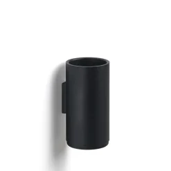 Hot Zone Rim Vægophængt Tandbørstekrus, Black