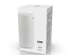 Outlet Zone Rim Vægophængt Toiletspand, White