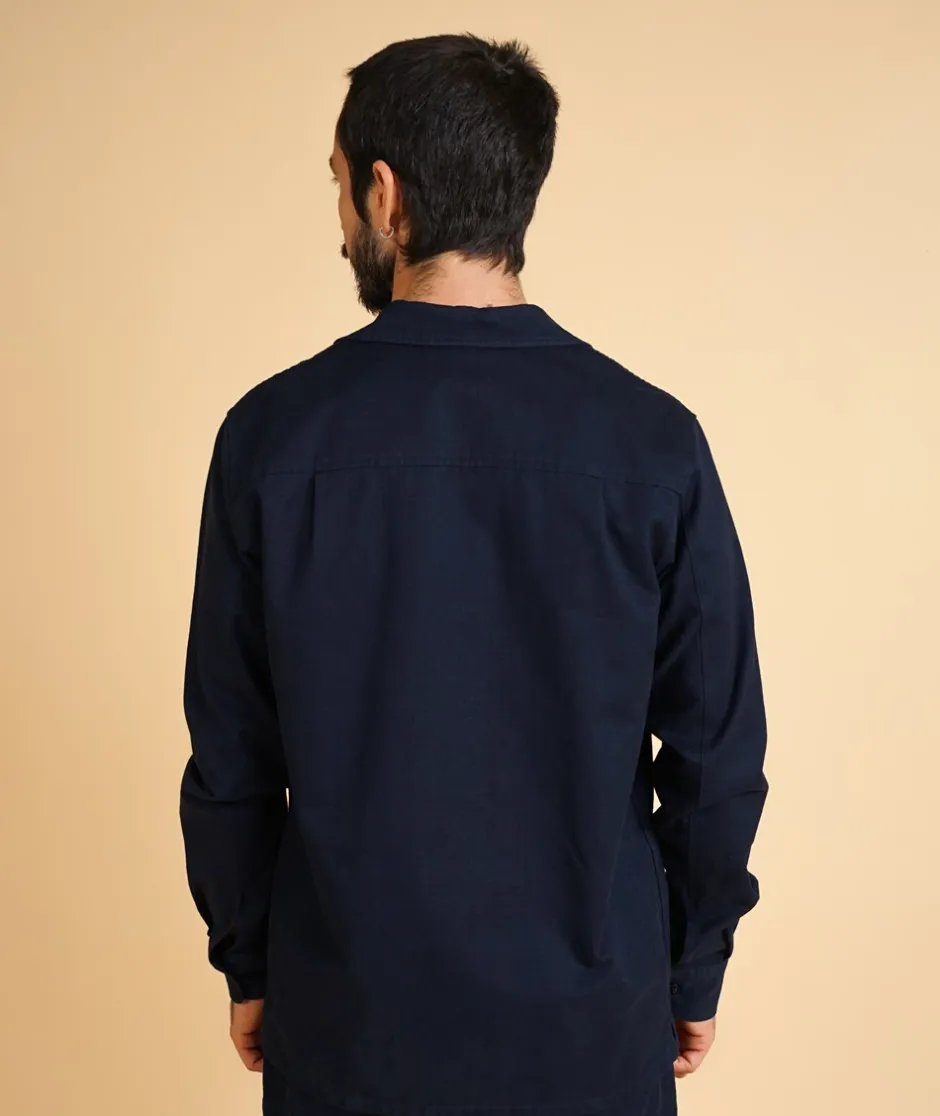 Sale ELSK Ripstop Men's LS Skjorte, , XL Dark Navy