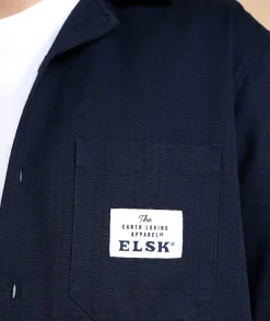Sale ELSK Ripstop Men's LS Skjorte, , XL Dark Navy