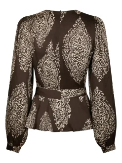 Neo Noir Rista Paisley Drop Bluse, , 36*Dame Bluser & Skjorter