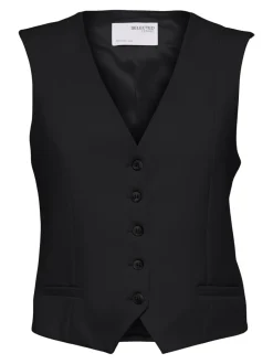 Clearance Selected Women Rita Vest, , 38 Sort