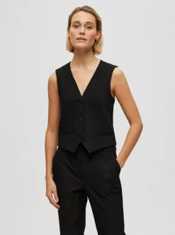 Clearance Selected Women Rita Vest, , 38 Sort