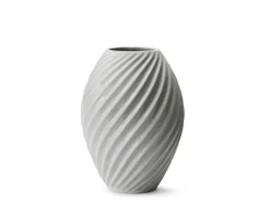 New Morsø River Vase, , 21 cm Hvid