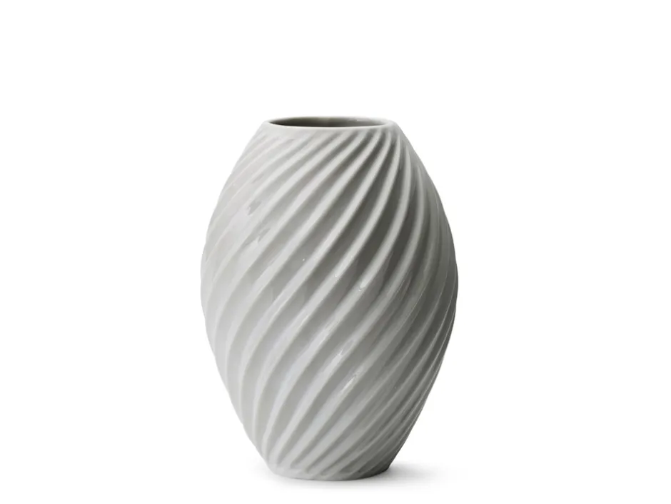 New Morsø River Vase, , 21 cm Hvid