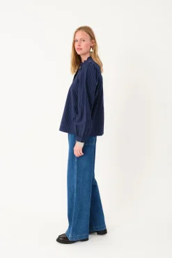 Sale Lollys Laundry RiverLL Skjorte, , S Stripe