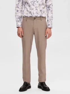 Hot Selected Homme Robert Flex Bukser, , W30/L34 Sand