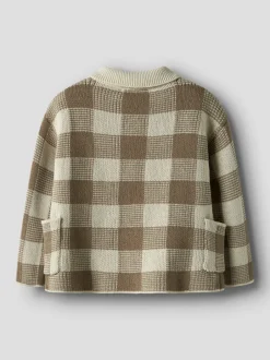 Lil' Atelier Robo Loose Knit Cardigan, , 110 cm*Børn Cardigans