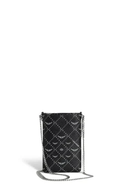 Sale Zadig & Voltaire Rock Phone Pouch, Black